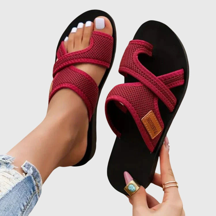 Ellyn Orthopedic Sandals — back view