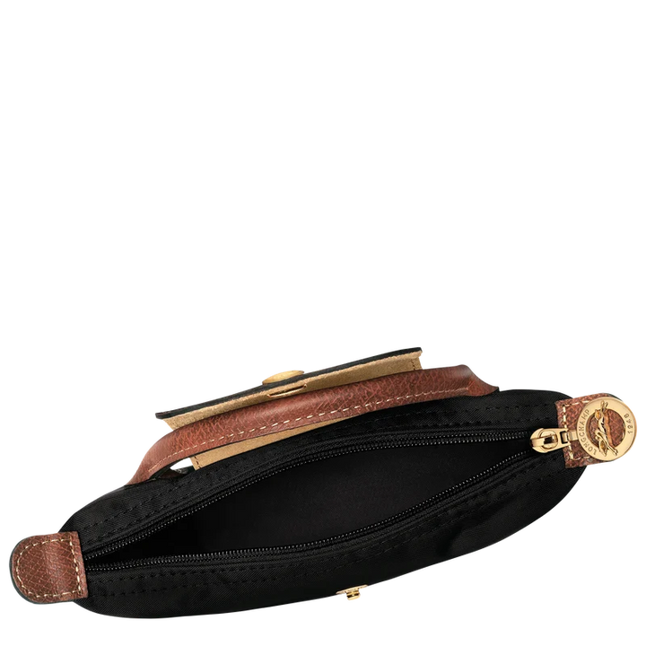 Longchamp Le Pliage XS Handbag Black Interior Zip Pocket Detail