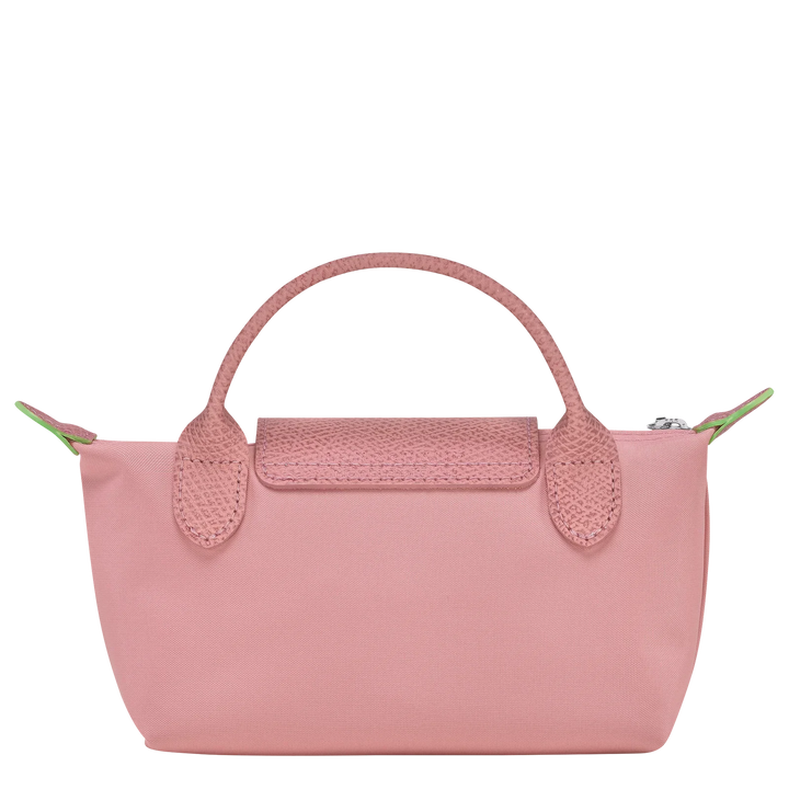 Longchamp Le Pliage Green XS Handbag Pink Petal Back View