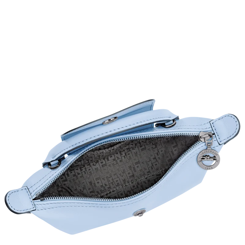 Longchamp Mini Leather Bag Wave — interior view