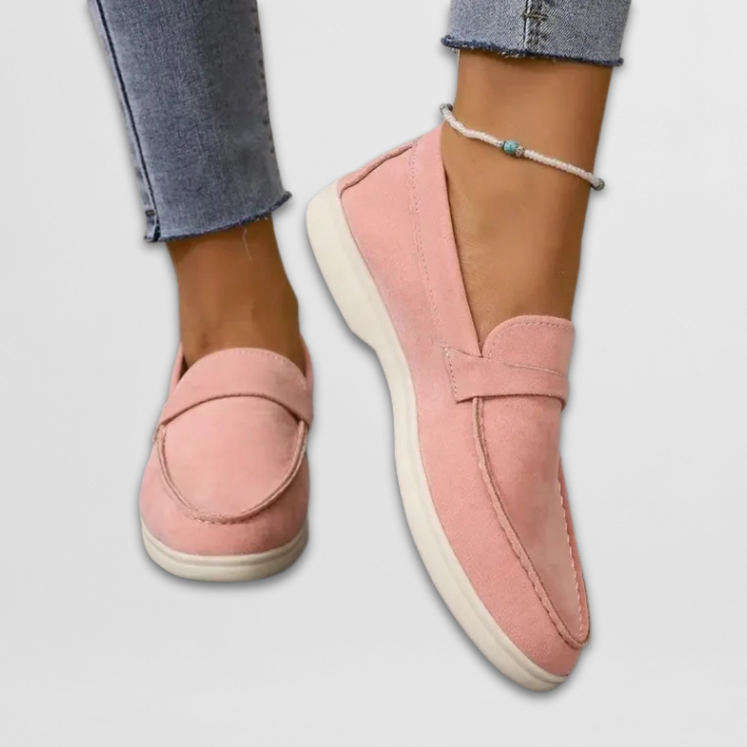 Lucia Comfortable Loafers — close-up detail