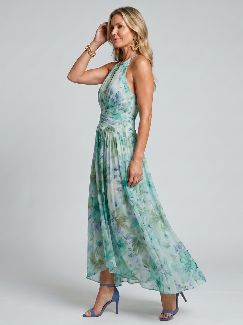 Portia Midi Dress — side view
