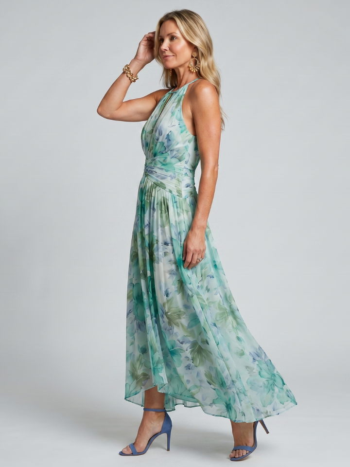 Portia Midi Dress — side view
