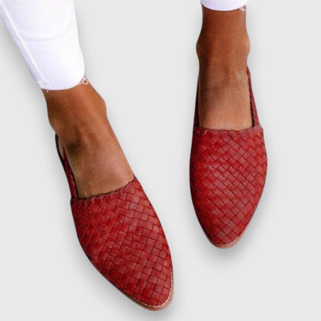 Lysena Comfy Sandals — back view
