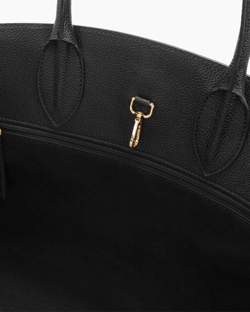 Women's Elegant Structured Top Handle Bag
