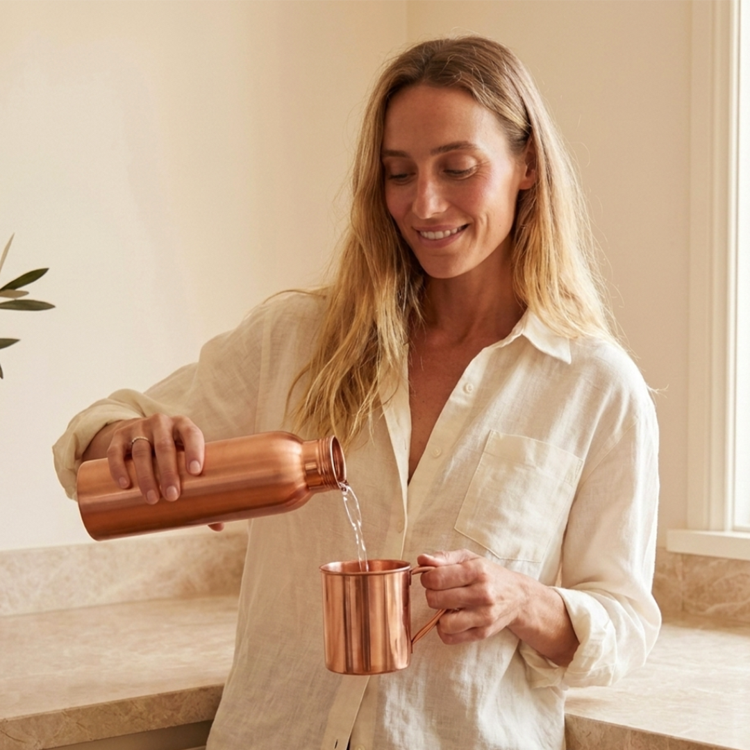 Elegant Copper mule mug