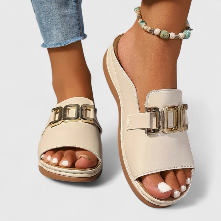 Sharpay Sophisticated Sandals — back view