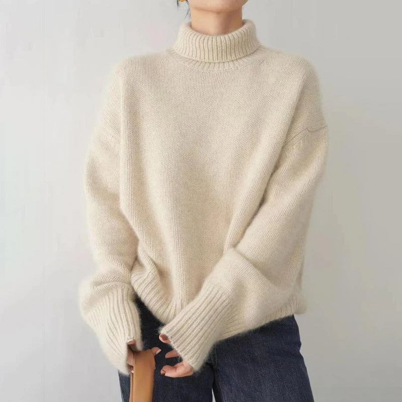 Avery Comfy Soft Turtleneck Sweater — alternate view