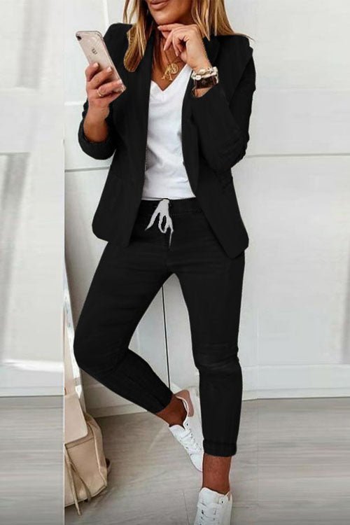 Mieczyslawa refined tailored comfort set women – front
