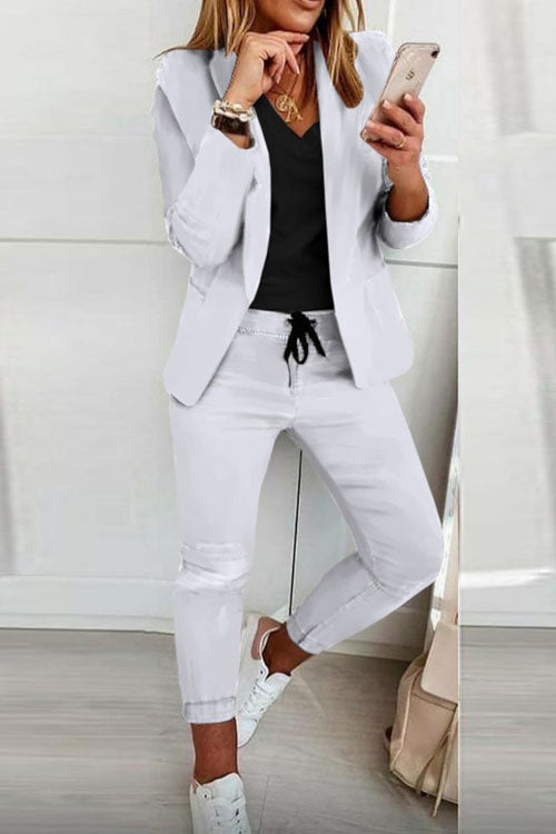 Mieczyslawa women's tailored set – styled