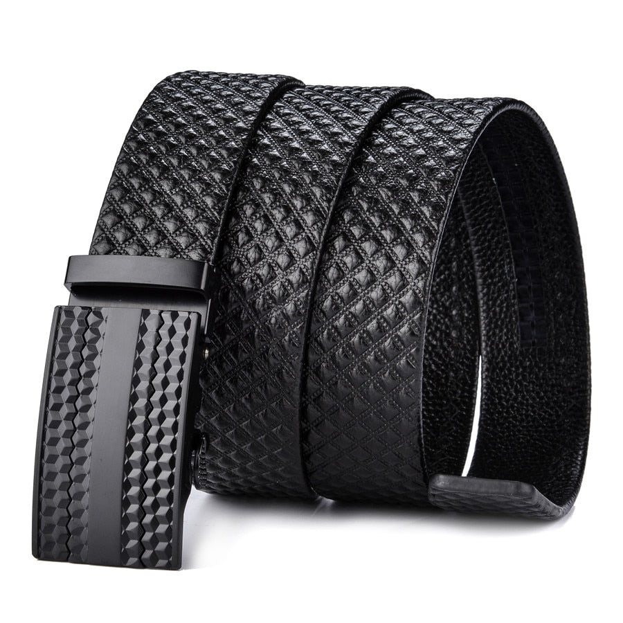 Rockist Leather Belt Black Mens Rolled View | The Ashwell