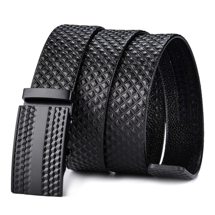 Rockist Leather Belt Black Mens Rolled View | The Ashwell