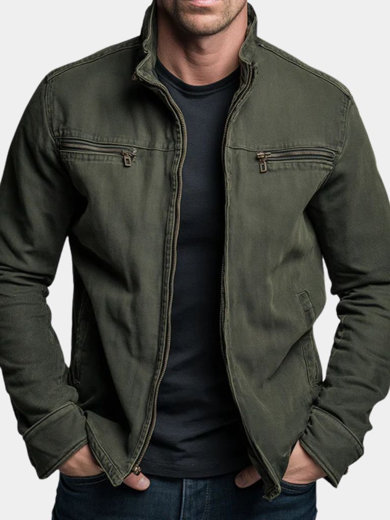 Valmont - Vintage Olive Field Jacket