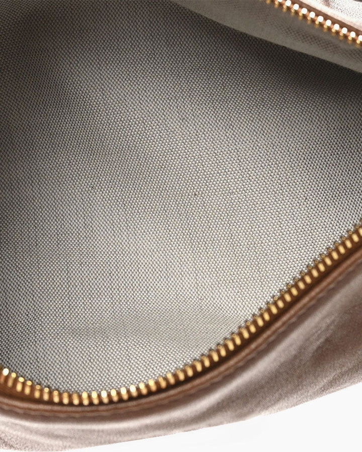 Women's Compact Leather Pouch Bag