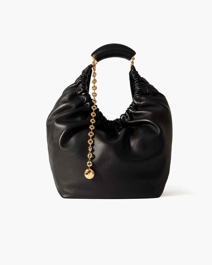 Small Burgundy Nappa Bag for Artful City Living