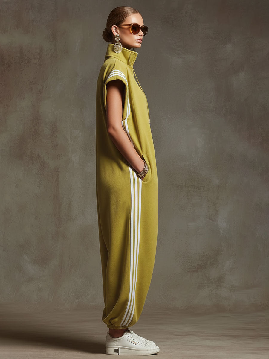 Martyna sporty women's jumpsuit – styled look