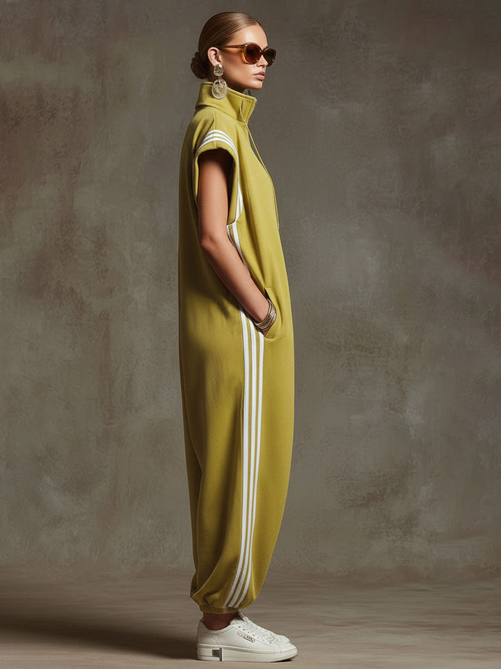 Martyna sporty women's jumpsuit – styled look