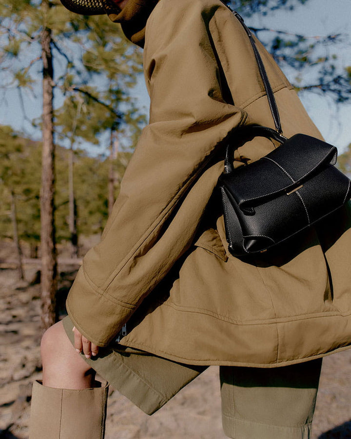 Compact Urban Outing Textured Crossbody Companion