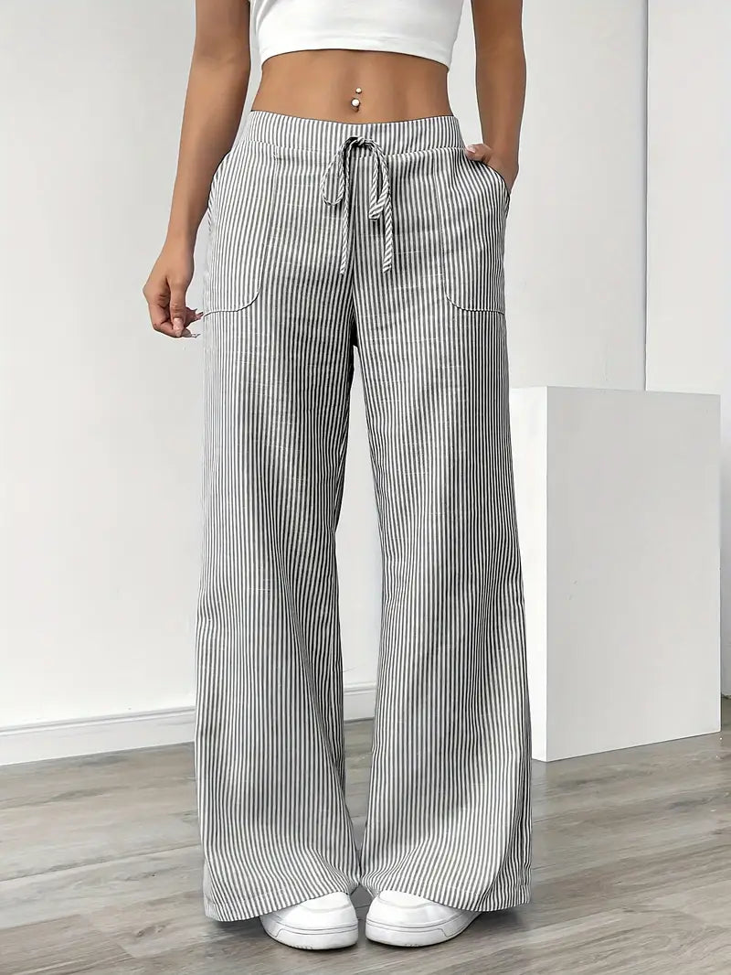 Karina Striped Pants — detail view