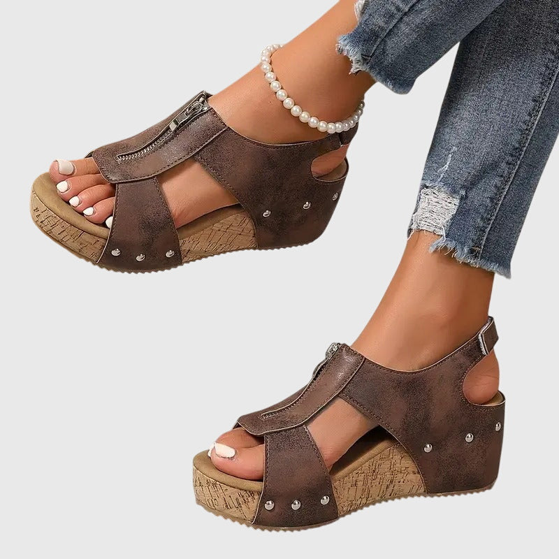 Styla Orthopedic Sandals — lifestyle shot