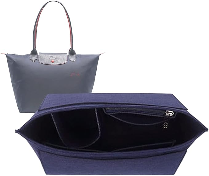 Organizer Insert for Le Pliage Tote Bag — side view