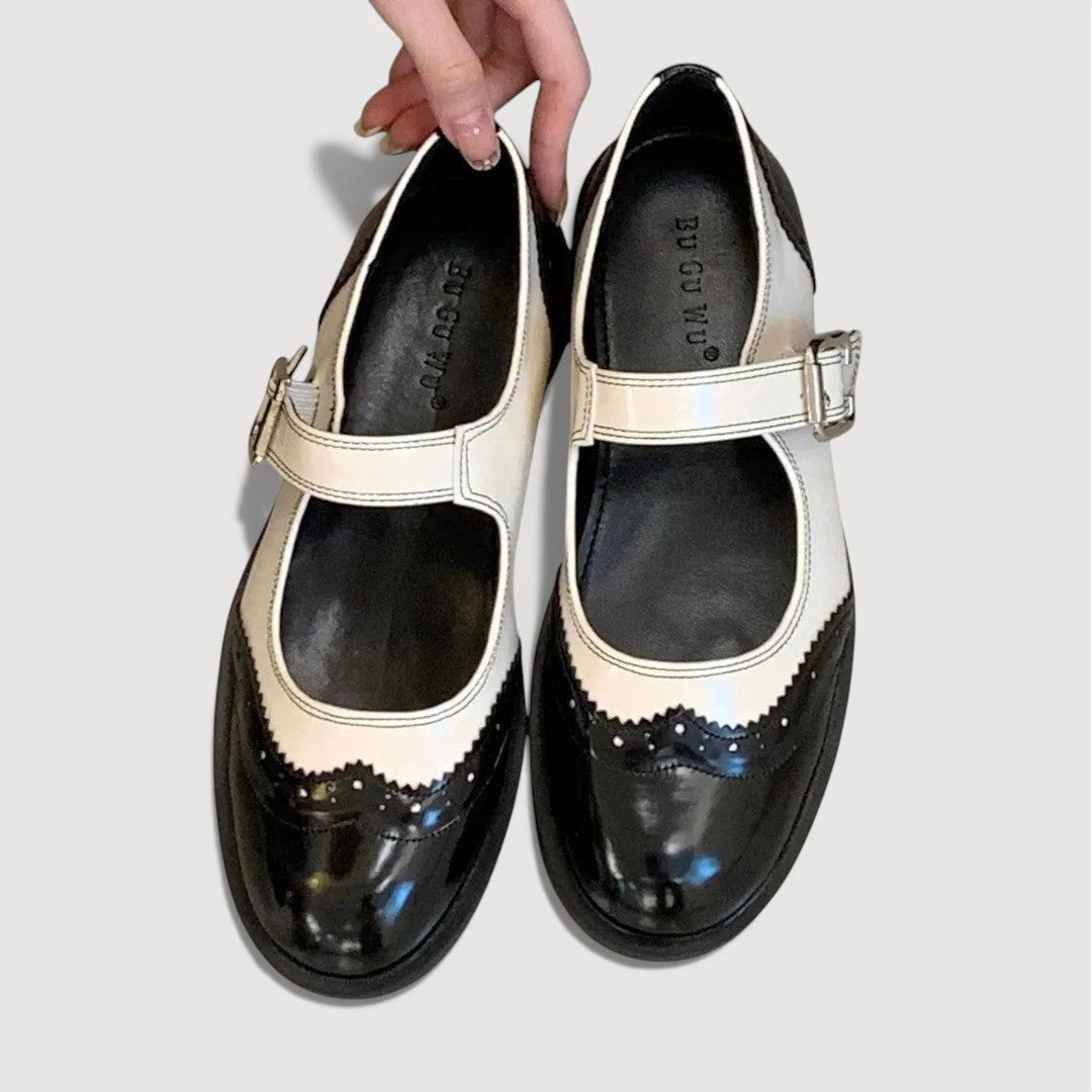Florence Mary Jane Flats — close-up detail