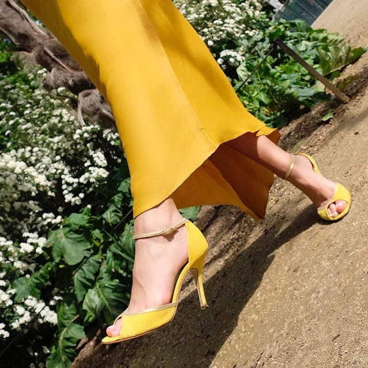 High Heel Sandals — close-up view