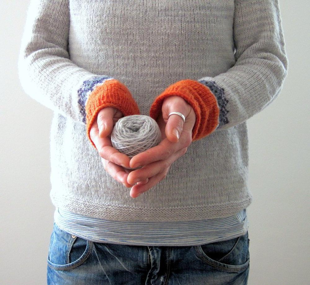 Carina Sweater of Love — close-up view