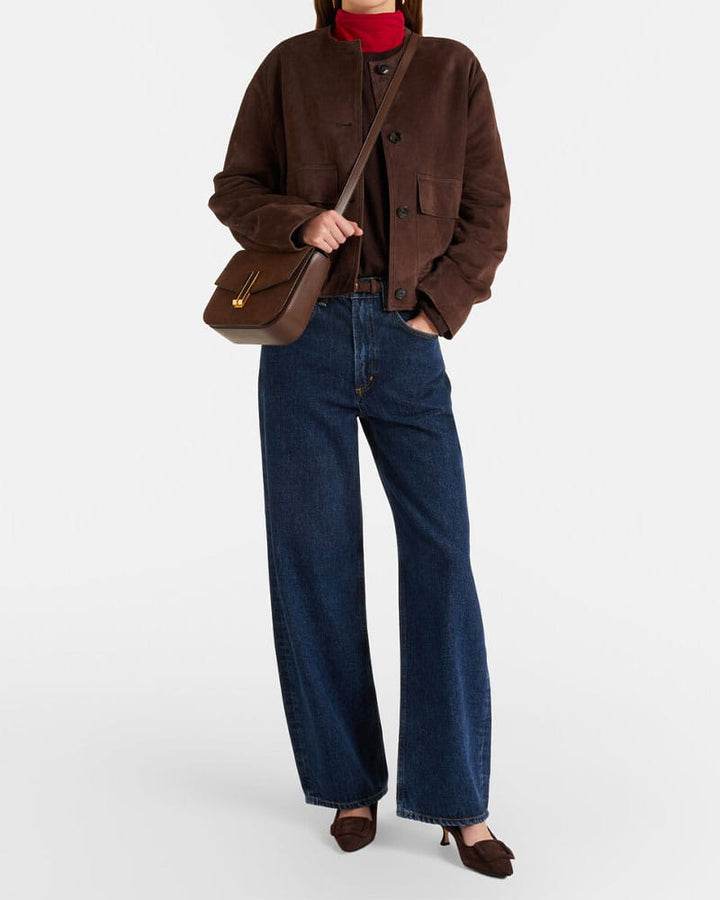 Chic City Evening Suede Shoulder Companion