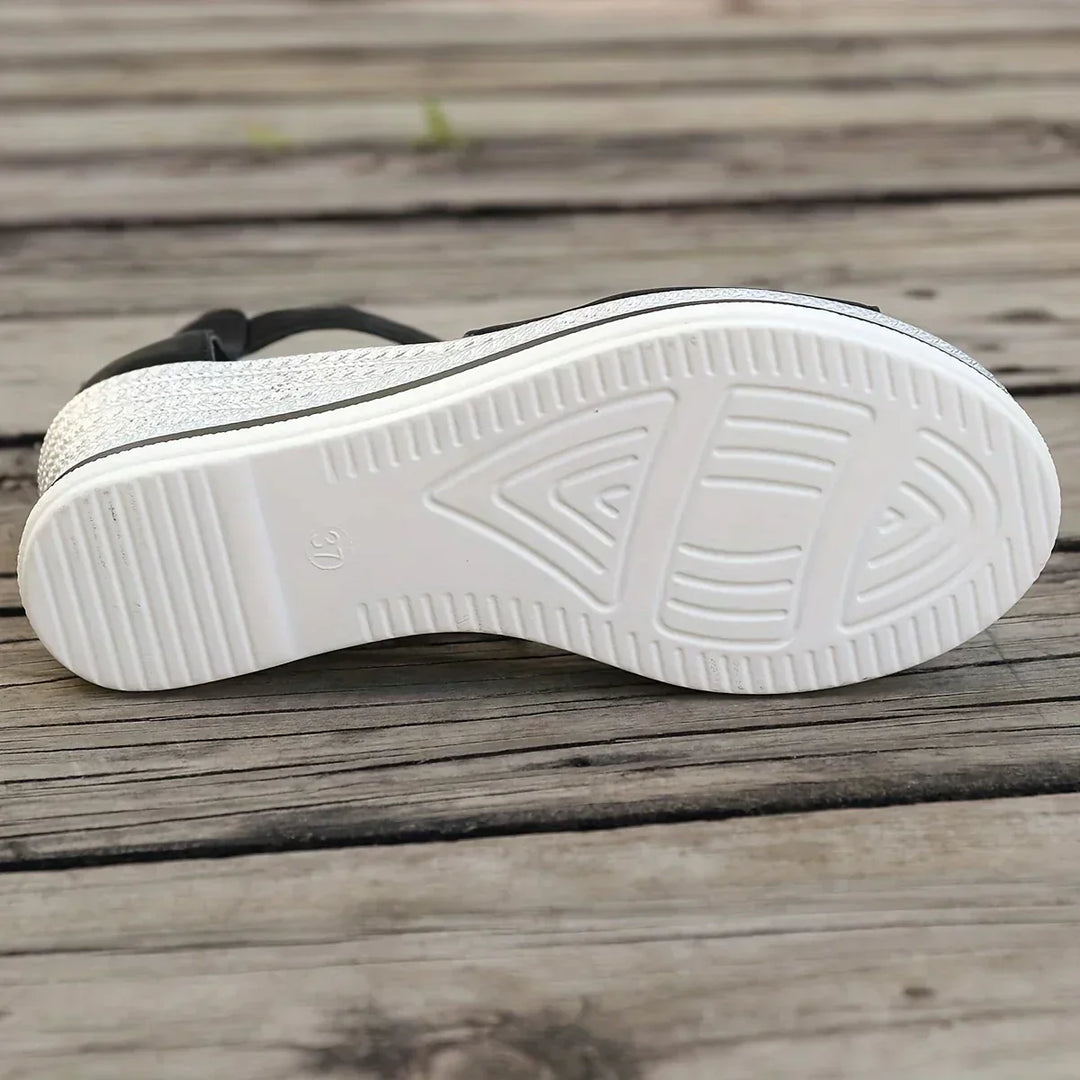 Addison Platform Orthopedic Sandals — pair view