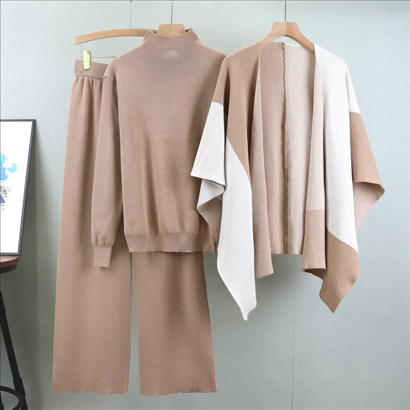 Alyssa Elegant Three Piece Suit — front view