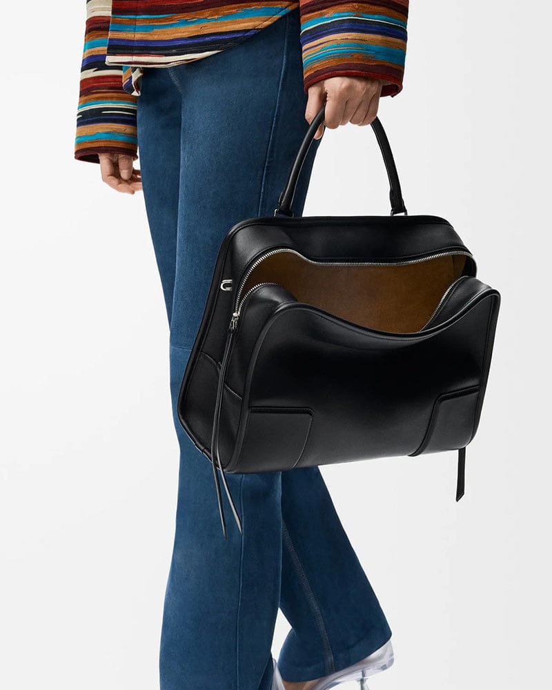 Women's City Commute Intellectual Large Leather Bag