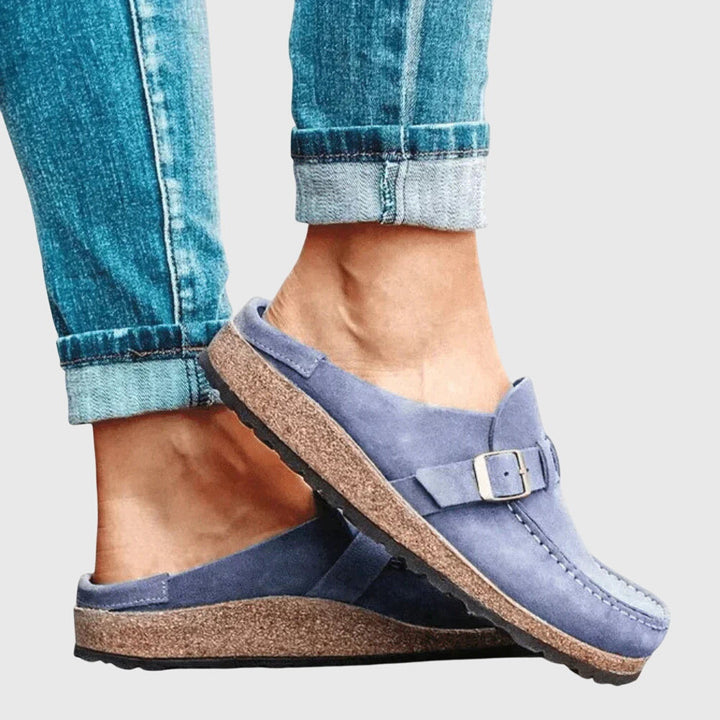 Kendra Elegant Orthopedic Clogs — lifestyle shot