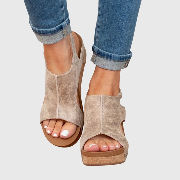 Adela Orthopedic Sandals — front view