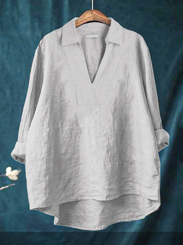 Maria Art Print Blouse — product view