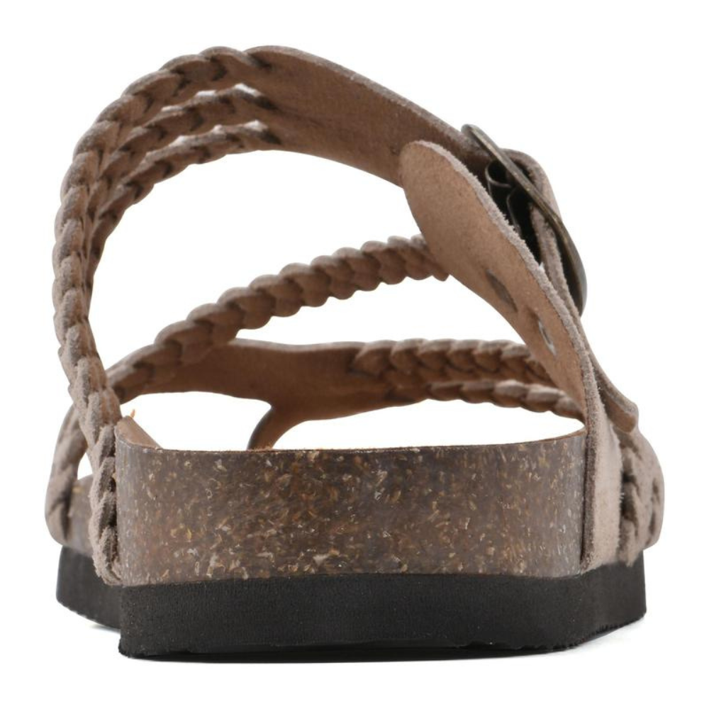 Harriet Braided Cork Sandals — lifestyle shot