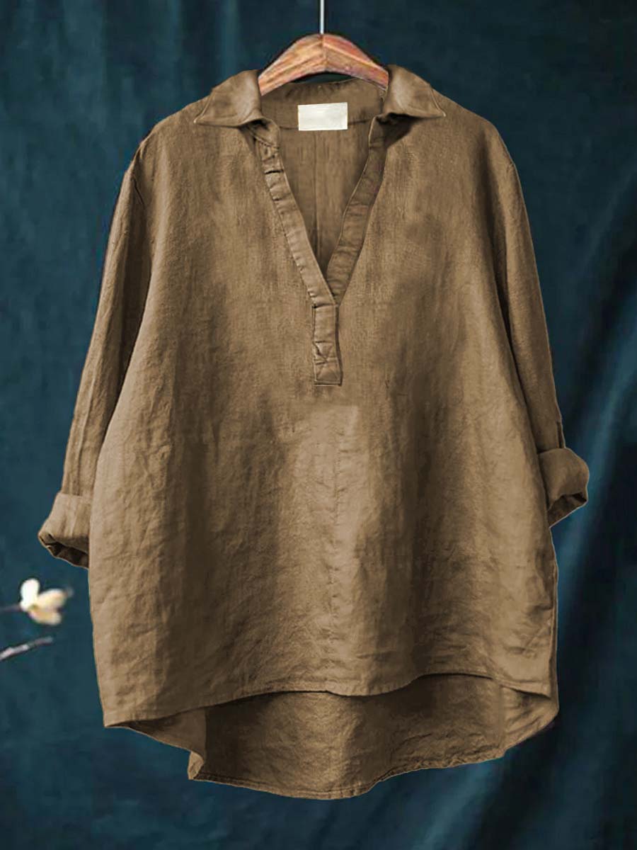 Andrea Art Print Blouse — alternate view