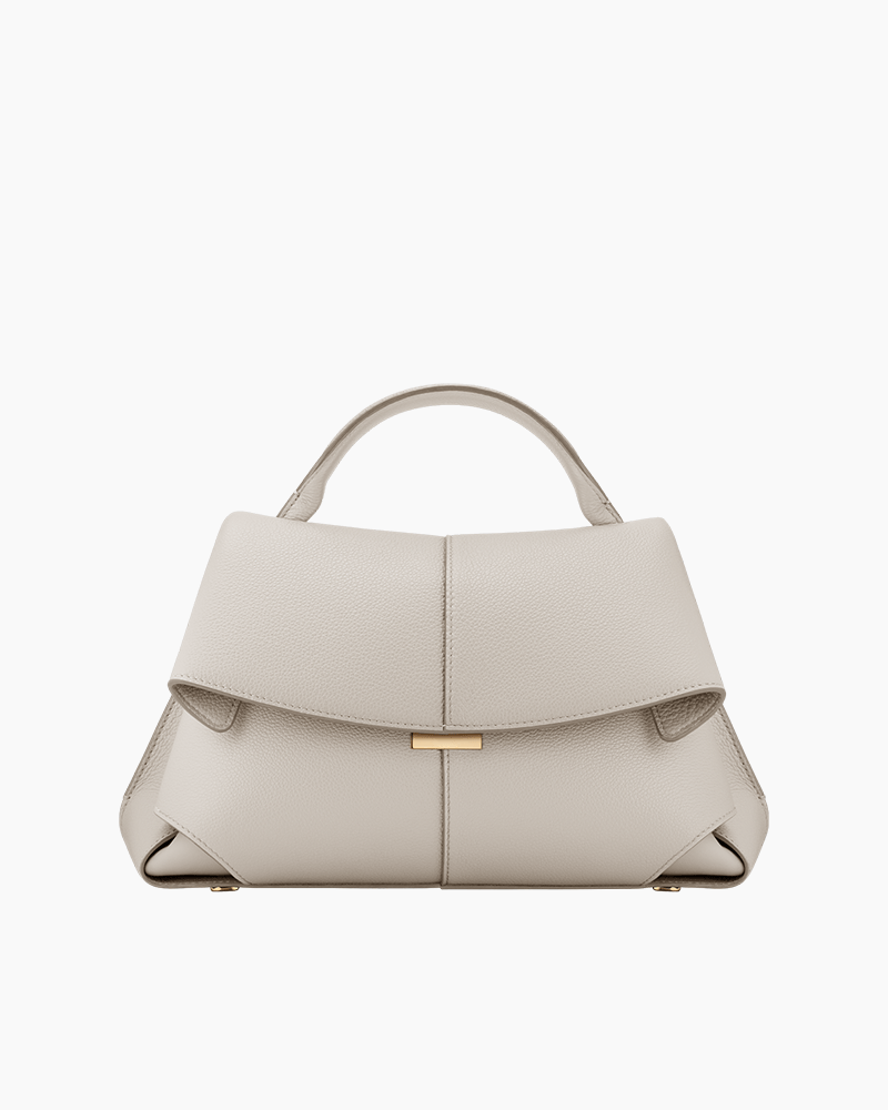 Women's Chic Structured Textured Mini Top Handle Bag
