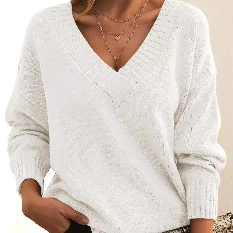 Mia Stylish Soft Sweater — detail view