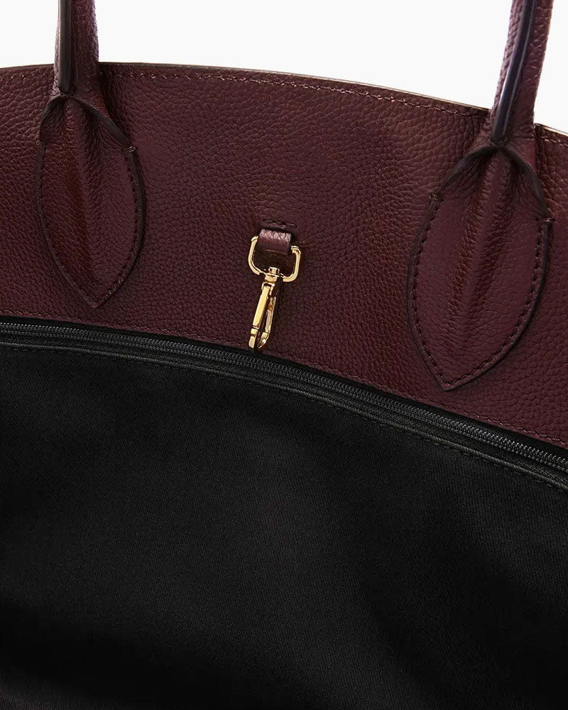 Women's Elegant Structured Top Handle Bag