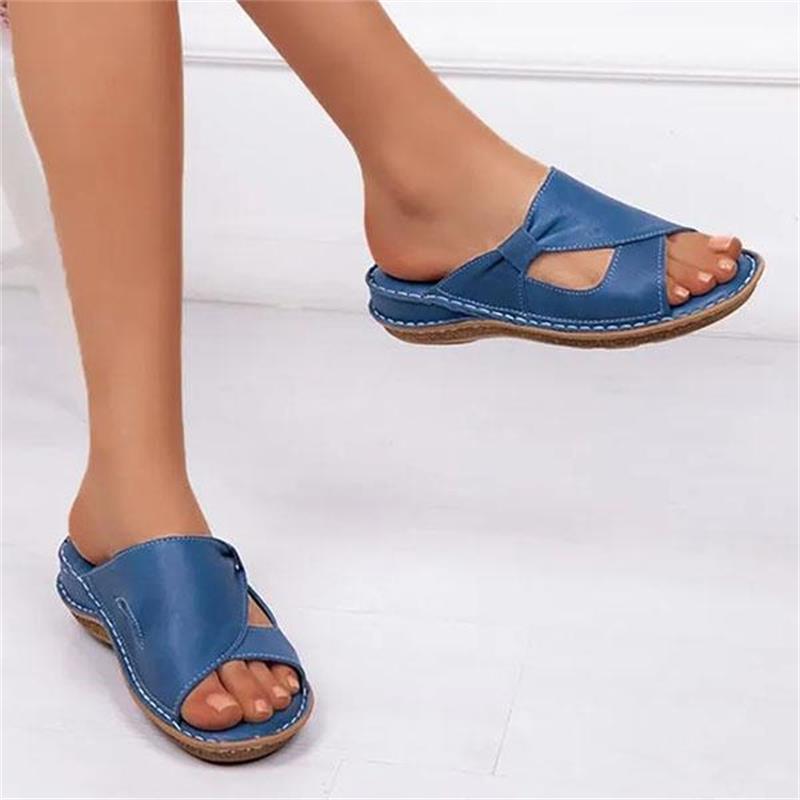 Harper Orthopedic Sandals — top view