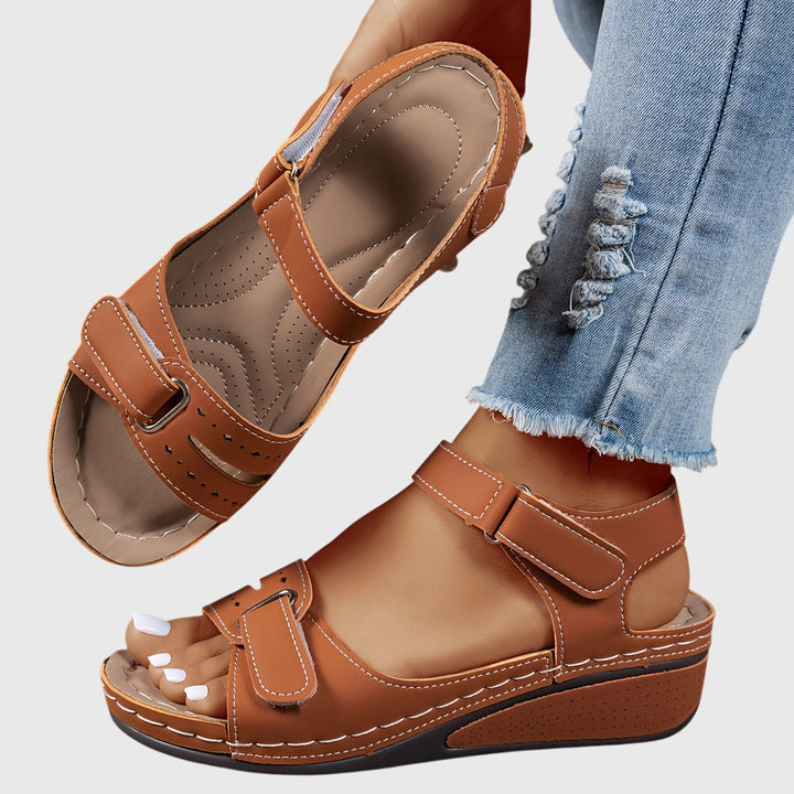 Crystal Orthopedic Sandals — detail view