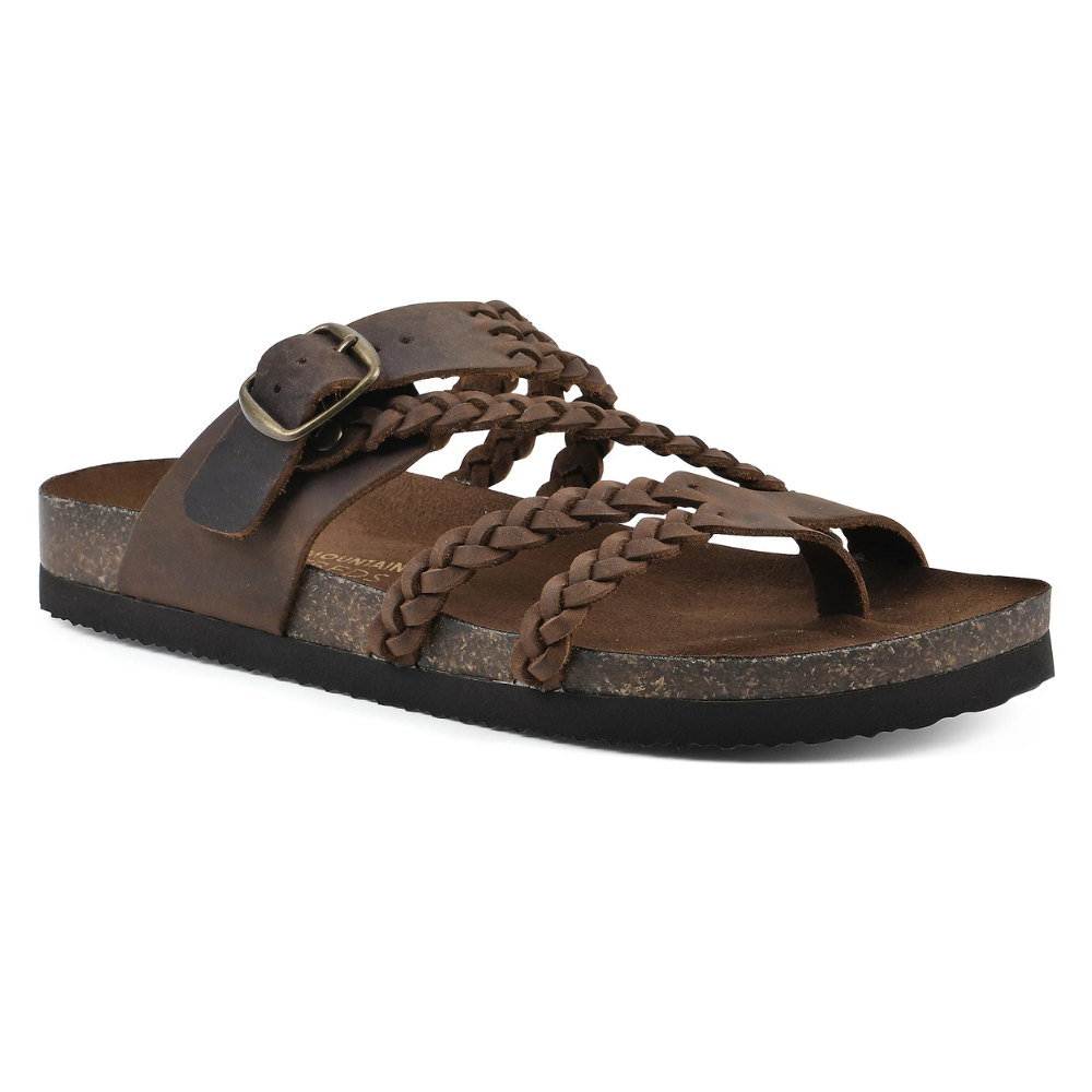 Harriet Braided Cork Sandals — alternate view
