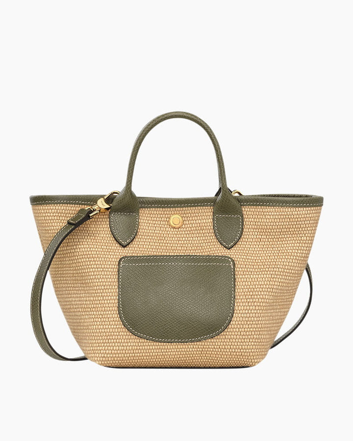 Women's Refined Elegant XS Hand Raffia Basket Bag
