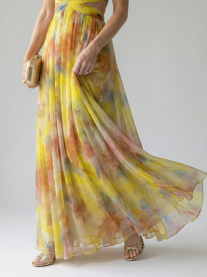 Valencia Sunset Maxi Dress — alternate view