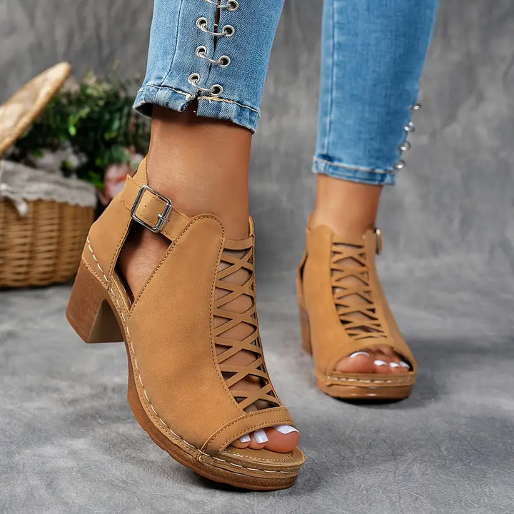 Aubrey Orthopedic Wedge Sandals — alternate view