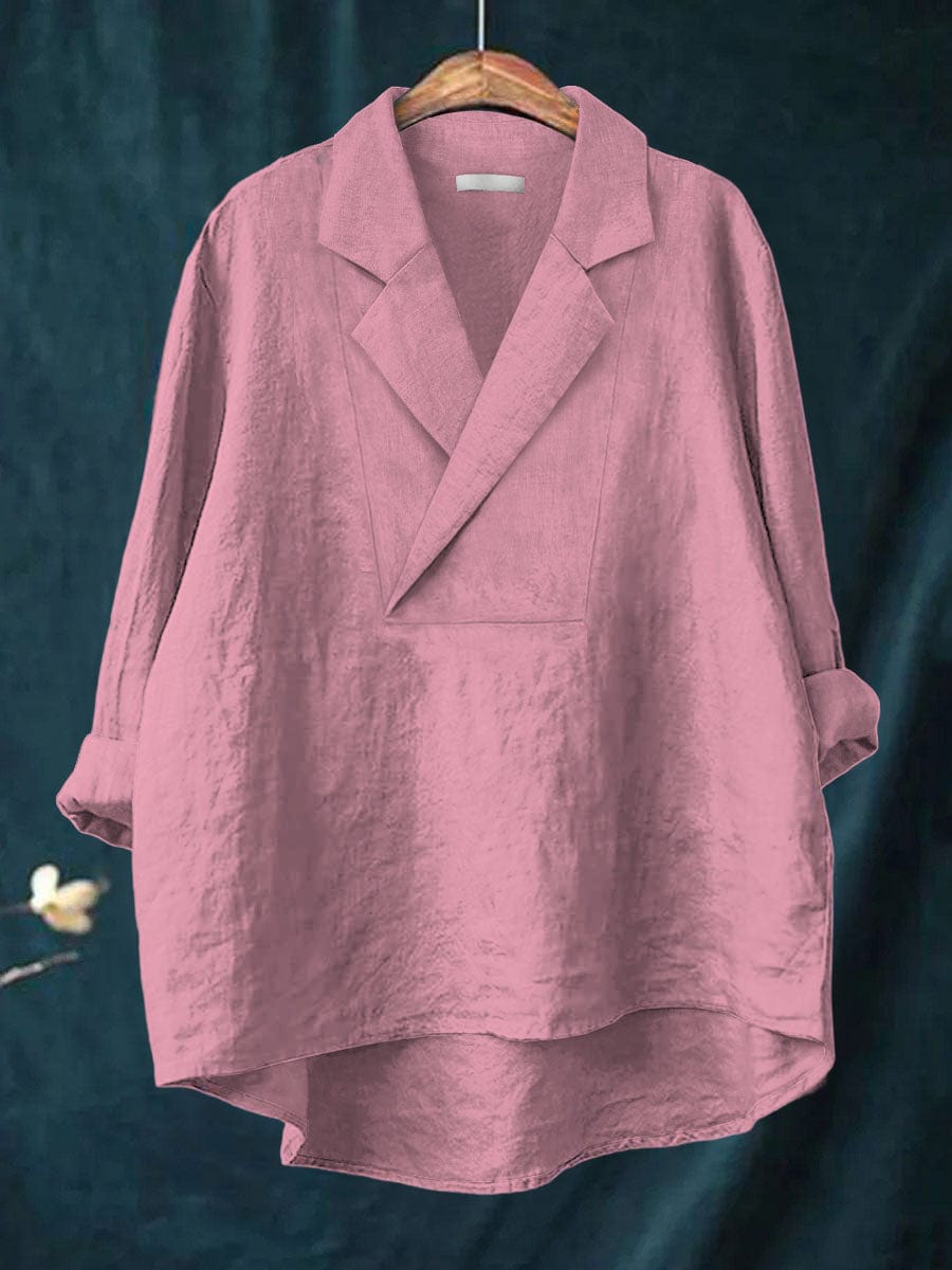 Kimberly Art Print Blouse — side view