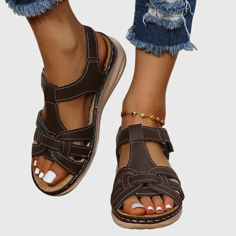 Dakota Orthopedic Sandals — back view