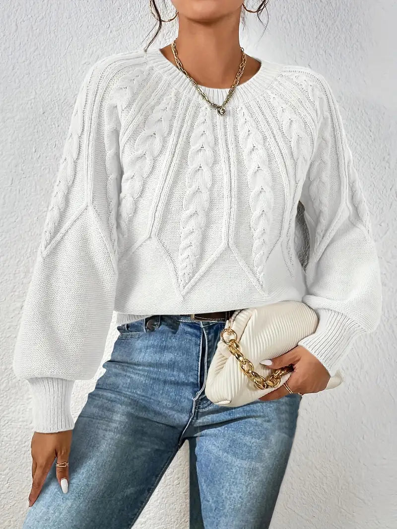 Zoe Stylish Sweater — close-up view
