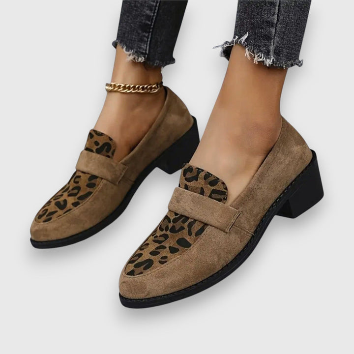 Brunika Comfortable Loafers — back view